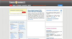 Desktop Screenshot of packdirect.be