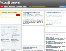 Tablet Screenshot of packdirect.be